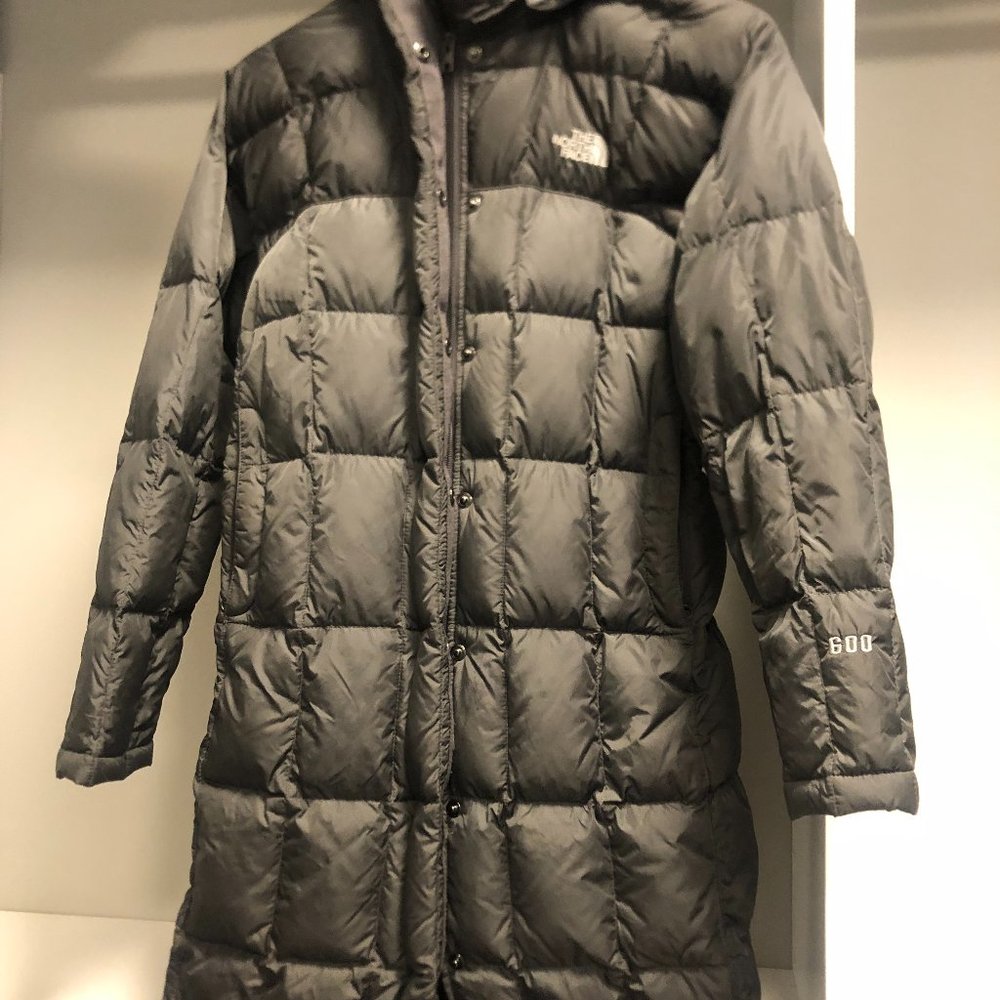 Women's Grey North Face Metropolis Coat, XS